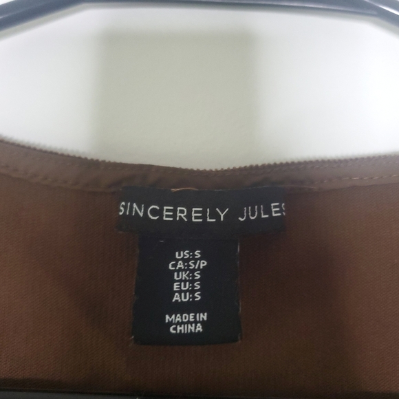 Sincerely Jules Button Up Corduroy Jumper Tank Dress Small Academia Preppy Y2K - Picture 2 of 9